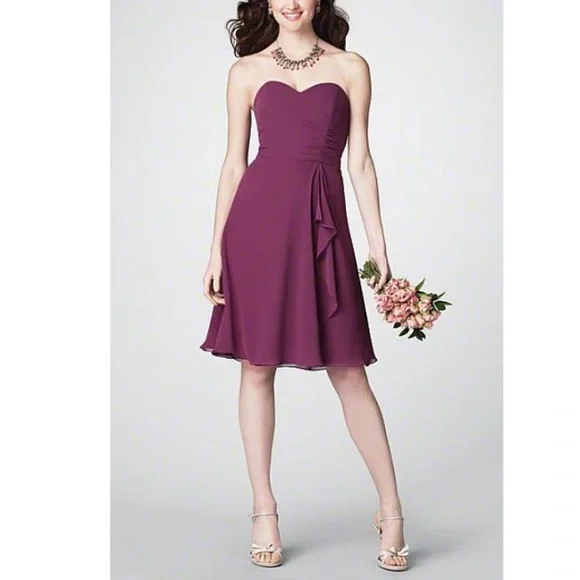 cranberry party dress Cranberry Souffle by Chotronette